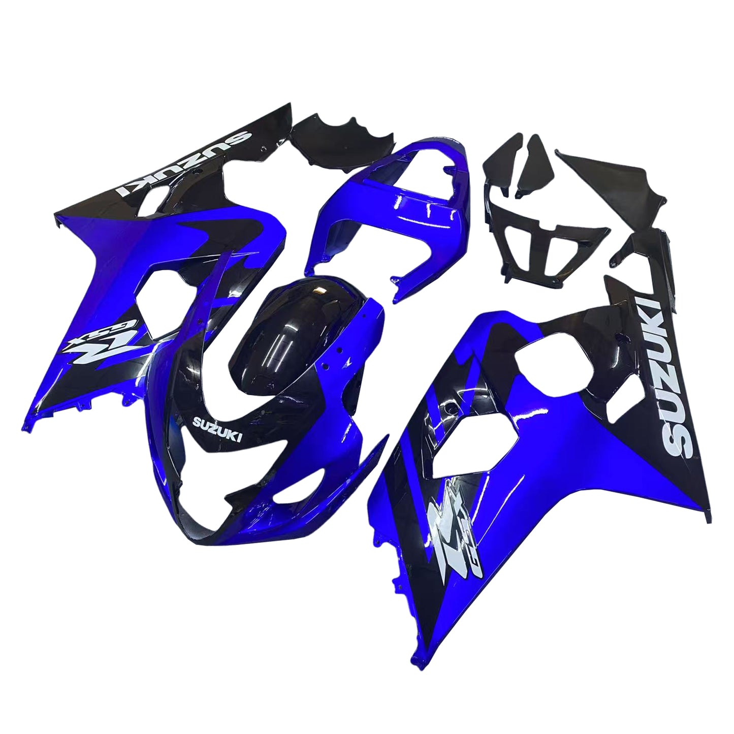 Carene 2004-2005 Suzuki GSXR 600 750 Blu Nero GSXR Generico