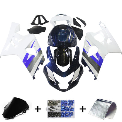 Amotopart Kit carena Suzuki GSXR 600/750 2004-2005 K4 Carrozzeria Plastica ABS