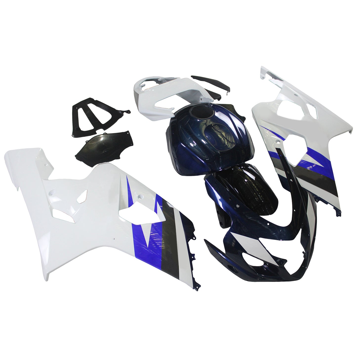 Amotopart Kit carena Suzuki GSXR 600/750 2004-2005 K4 Carrozzeria Plastica ABS