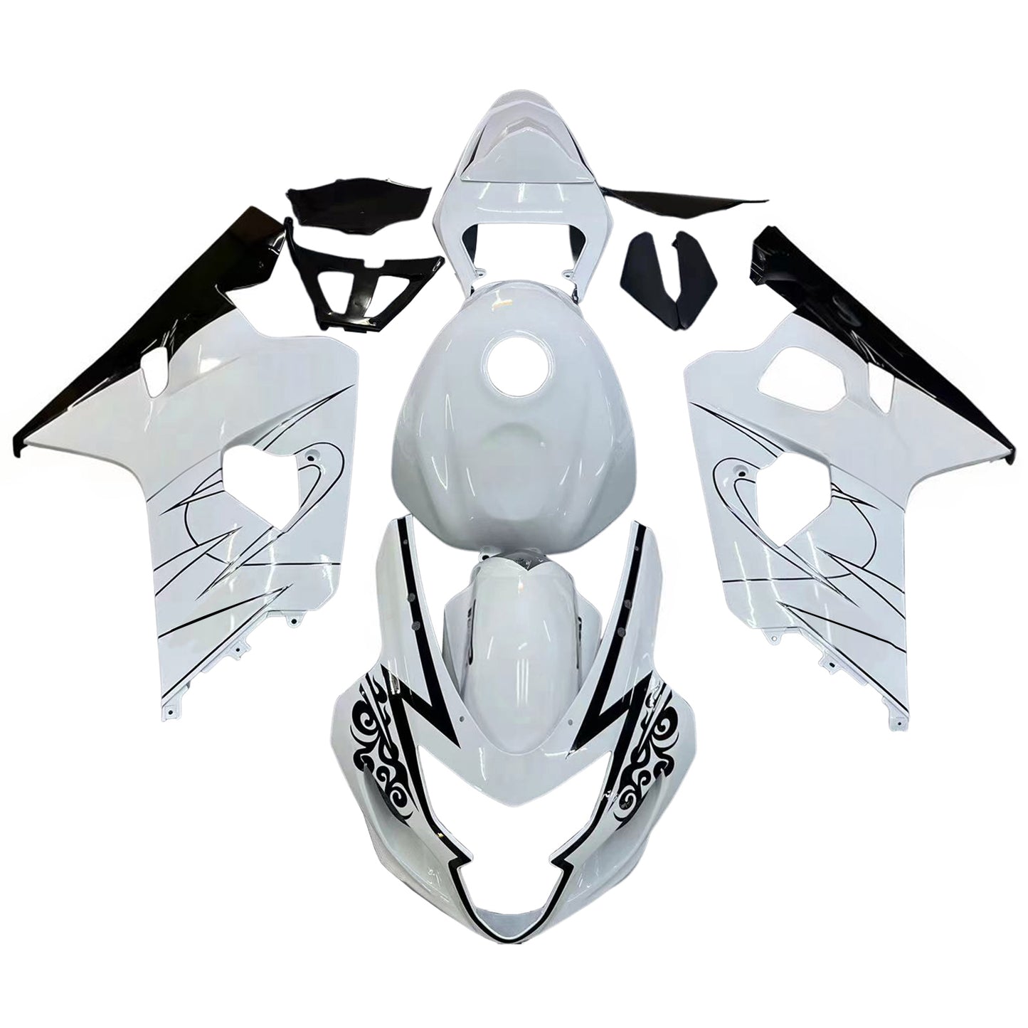 Amotopart Kit carena Suzuki GSXR 600/750 2004-2005 K4 Carrozzeria Plastica ABS