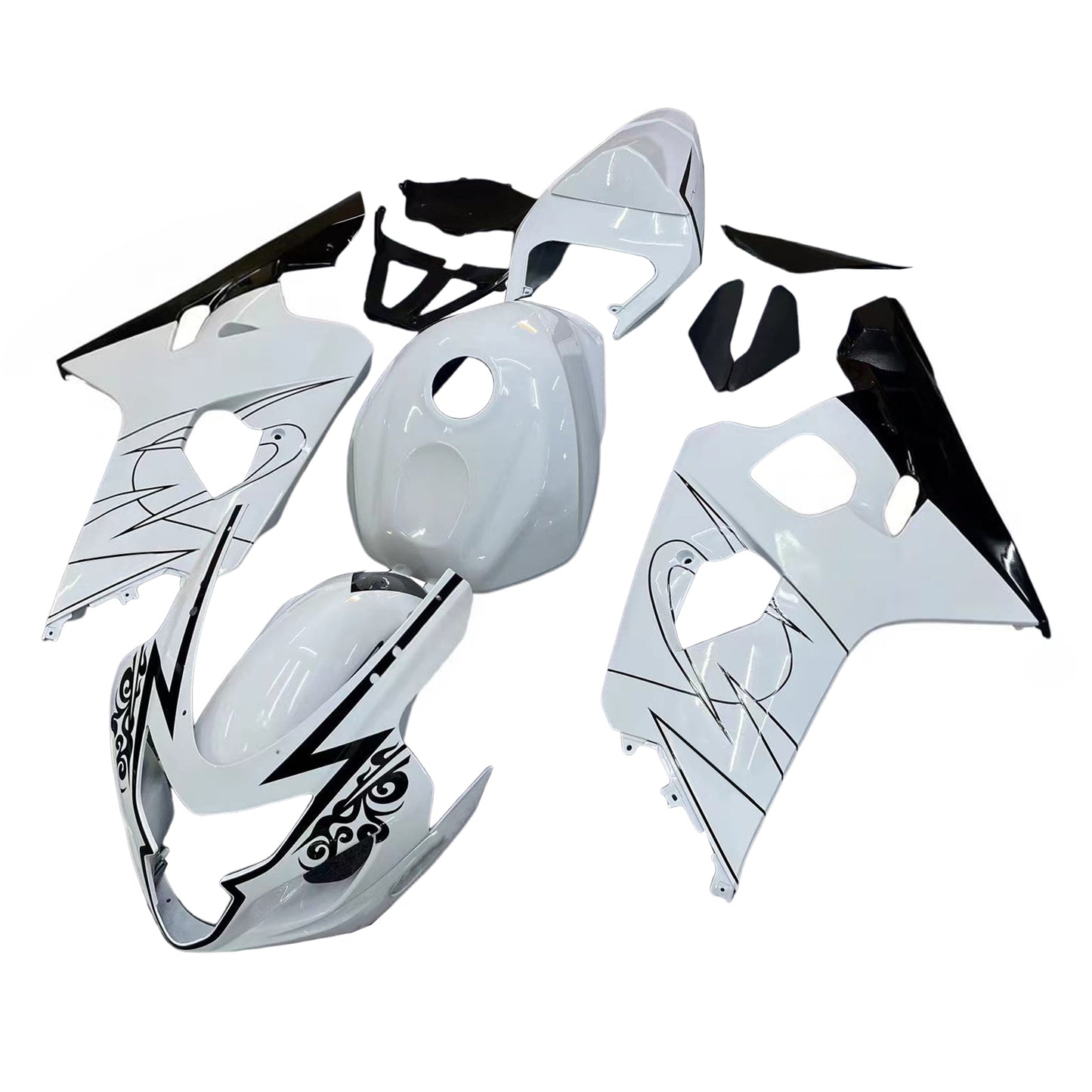Amotopart Kit carena Suzuki GSXR 600/750 2004-2005 K4 Carrozzeria Plastica ABS