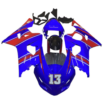Amotopart Kit carena Suzuki GSXR 600/750 2004-2005 K4 Carrozzeria Plastica ABS