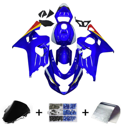 Amotopart Kit carena Suzuki GSXR 600/750 2004-2005 K4 Carrozzeria Plastica ABS