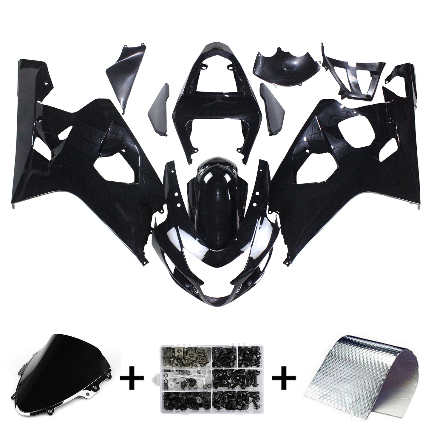 Suzuki GSXR 600/750 2004-2005 Kit Carena Carrozzeria Plastica ABS