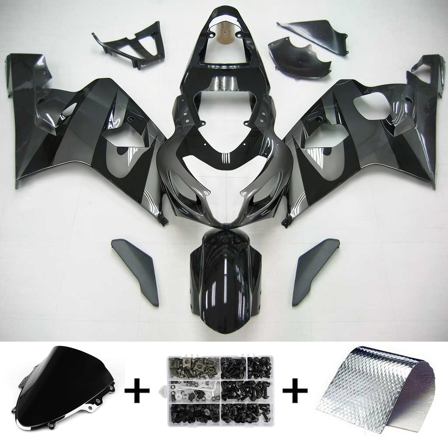 Suzuki GSXR 600/750 2004-2005 Kit Carena Carrozzeria Plastica ABS