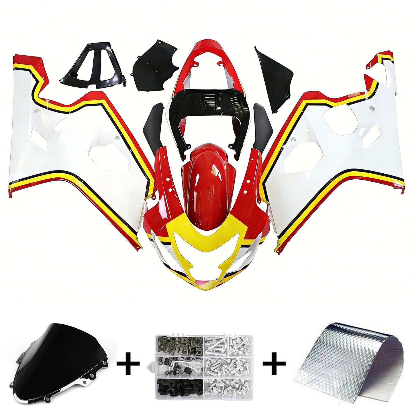 Suzuki GSXR 600/750 2004-2005 Kit Carena Carrozzeria Plastica ABS