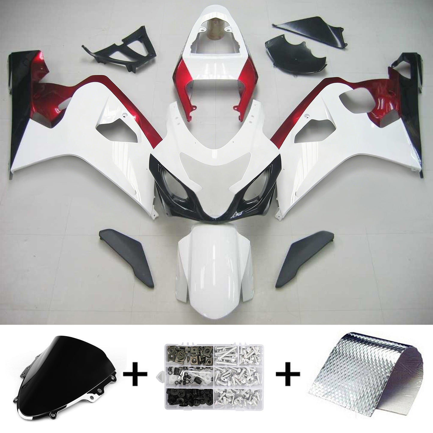 Suzuki GSXR 600/750 2004-2005 Kit Carena Carrozzeria Plastica ABS