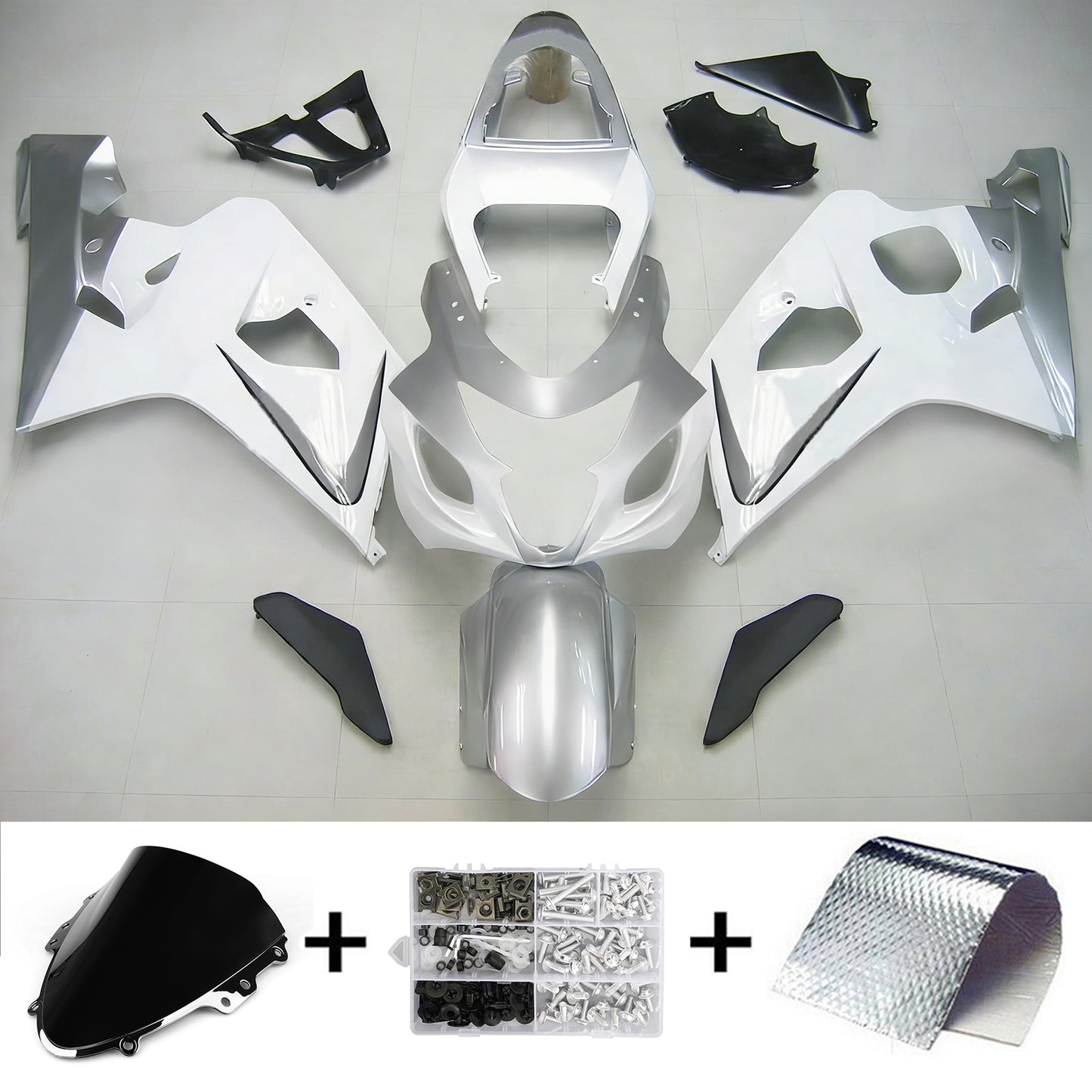 Suzuki GSXR 600/750 2004-2005 Kit Carena Carrozzeria Plastica ABS