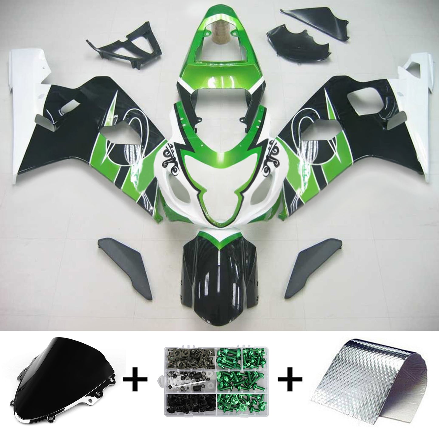 Suzuki GSXR 600/750 2004-2005 Kit Carena Carrozzeria Plastica ABS