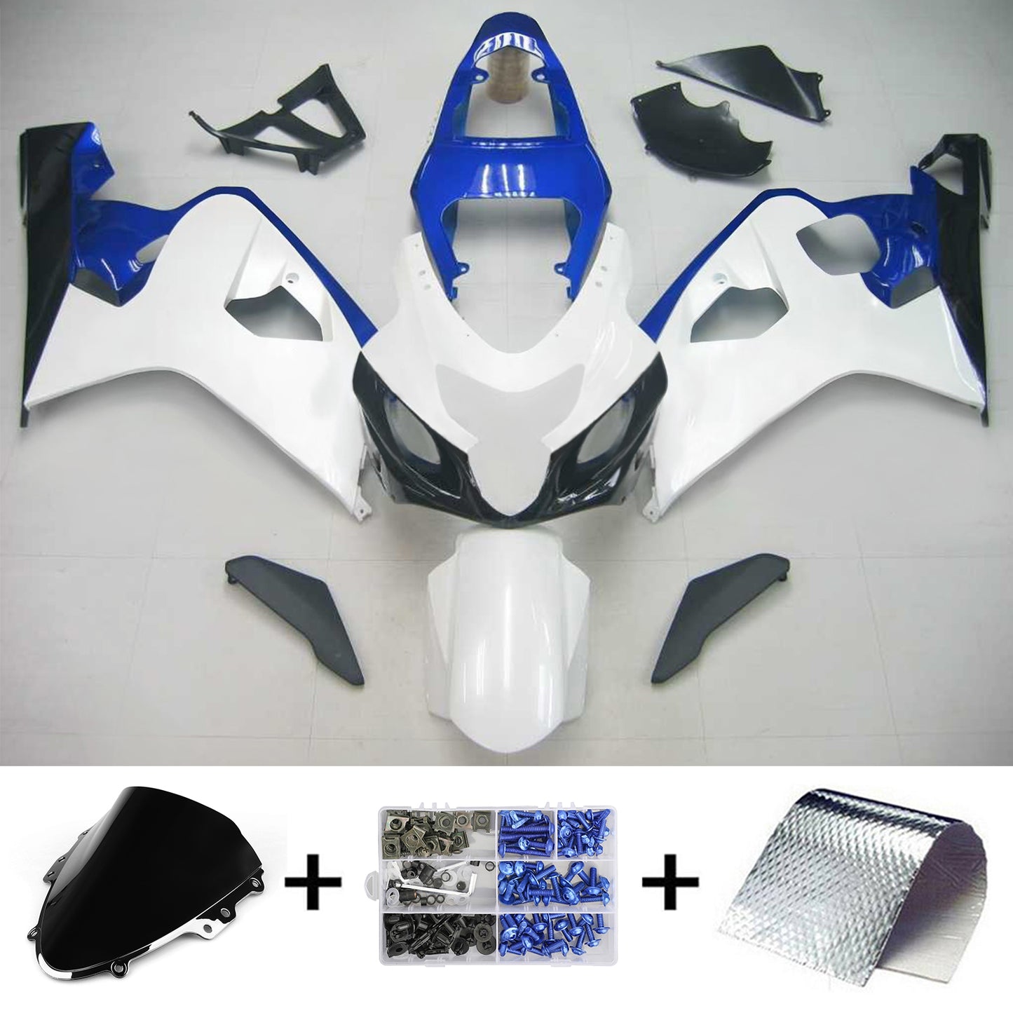Suzuki GSXR 600/750 2004-2005 Kit Carena Carrozzeria Plastica ABS