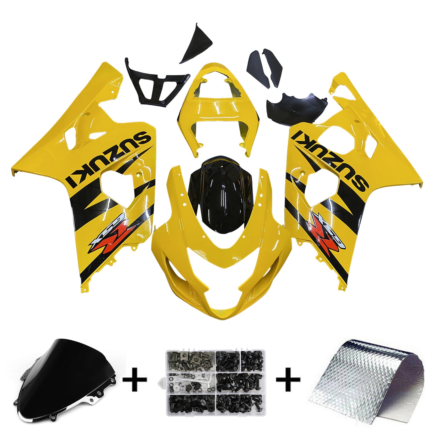 Suzuki GSXR 600/750 2004-2005 Kit Carena Carrozzeria Plastica ABS