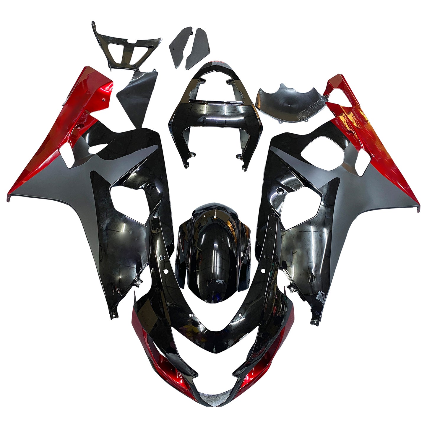 Kit carena iniezione carrozzeria plastica ABS per Suzuki GSXR 600/750 2004-2005 K4