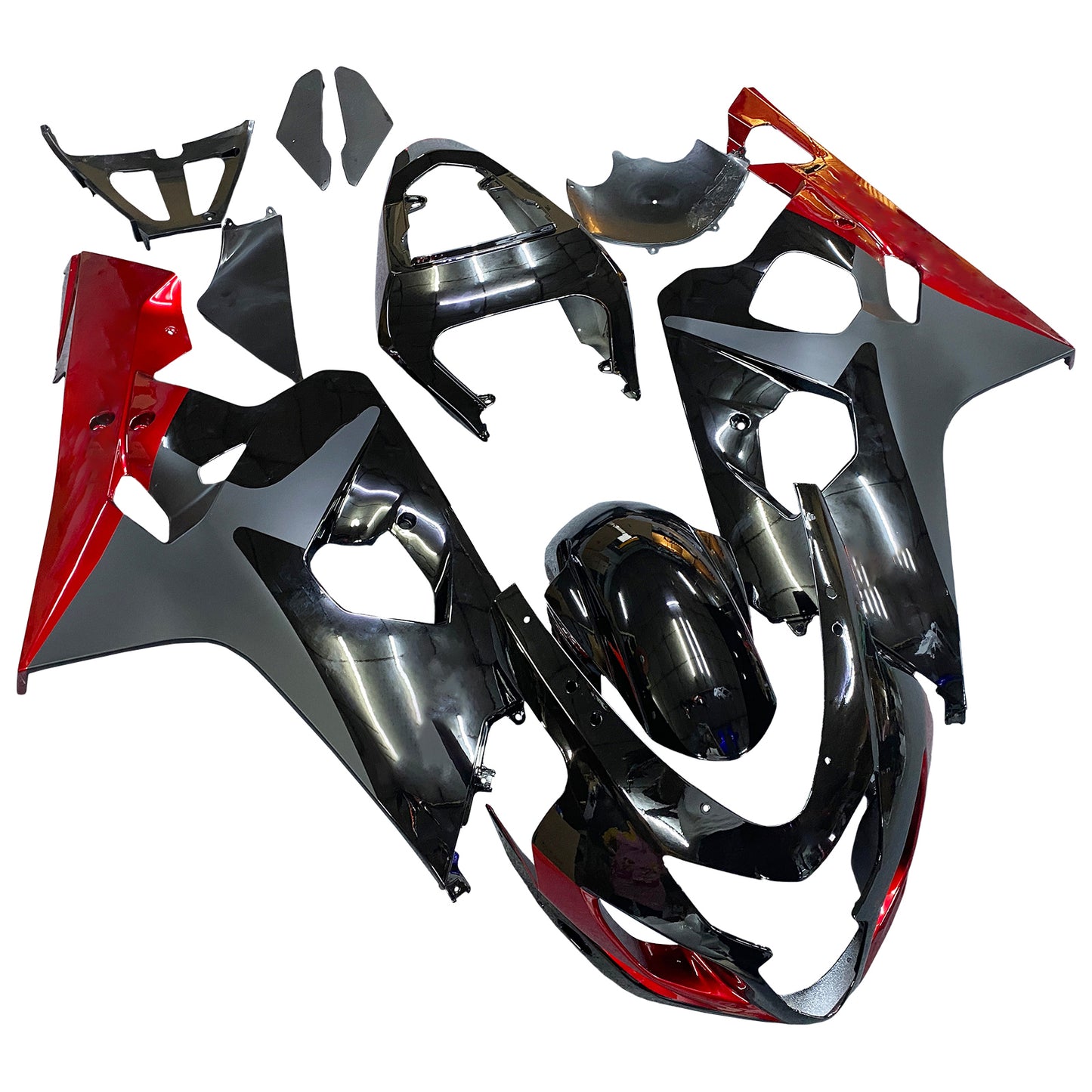 Kit carena iniezione carrozzeria plastica ABS per Suzuki GSXR 600/750 2004-2005 K4