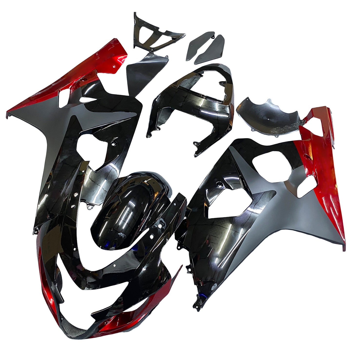 Kit carena iniezione carrozzeria plastica ABS per Suzuki GSXR 600/750 2004-2005 K4