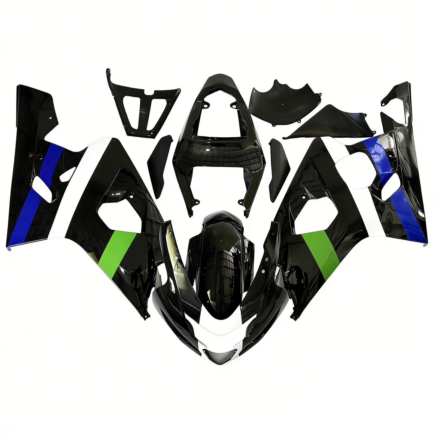 2004-2005 Suzuki GSXR 600/750 K4 Kit carena iniezione Carrozzeria Plastica ABS