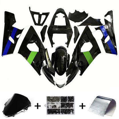 2004-2005 Suzuki GSXR 600/750 K4 Kit carena iniezione Carrozzeria Plastica ABS
