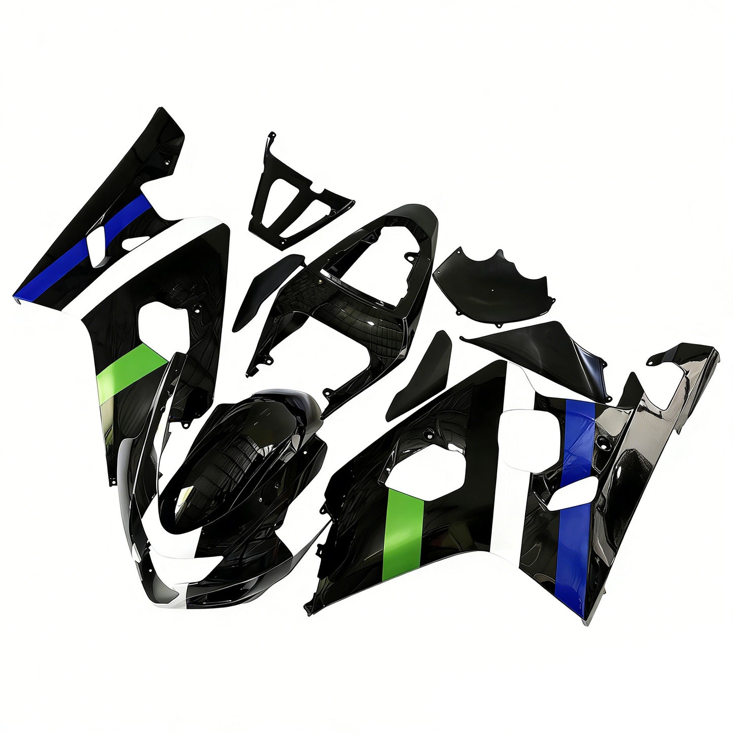2004-2005 Suzuki GSXR 600/750 K4 Kit carena iniezione Carrozzeria Plastica ABS