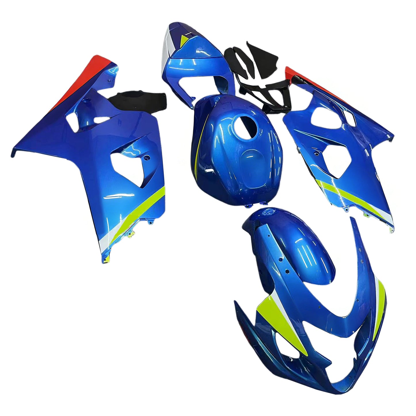 2004-2005 Suzuki GSXR 600/750 K4 Kit carena iniezione Carrozzeria Plastica ABS