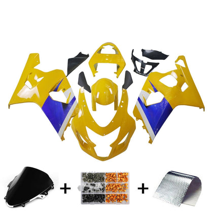 Kit Carenatura Carrozzeria Plastica ABS Per Suzuki GSXR 600/750 2004-2005 K4