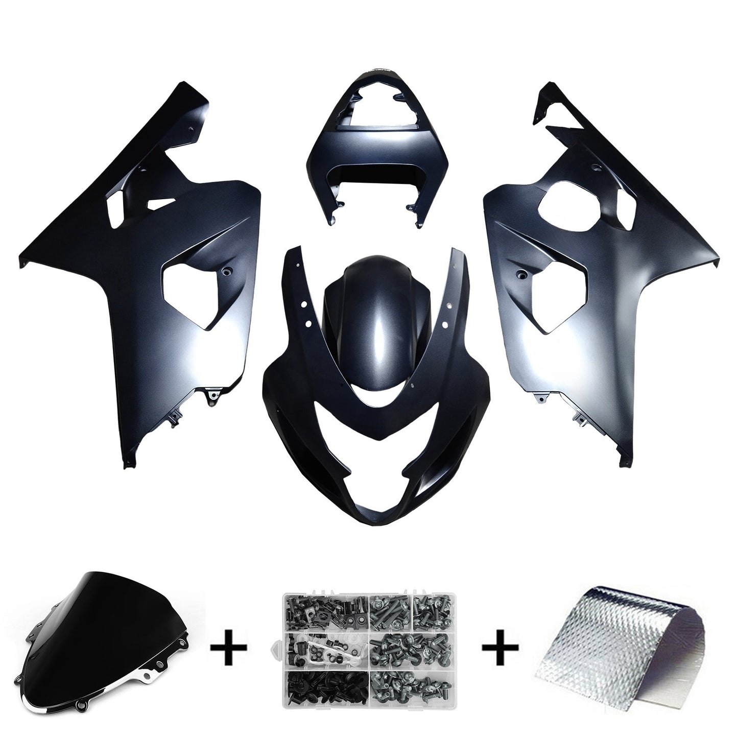 2004-2005 Suzuki GSXR 600/750 K4 Kit carena iniezione Carrozzeria Plastica ABS