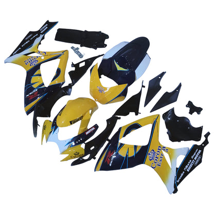 Carene 2006-2007 Suzuki GSXR 600 750 Giallo Blu Corona GSXR Racing Generico