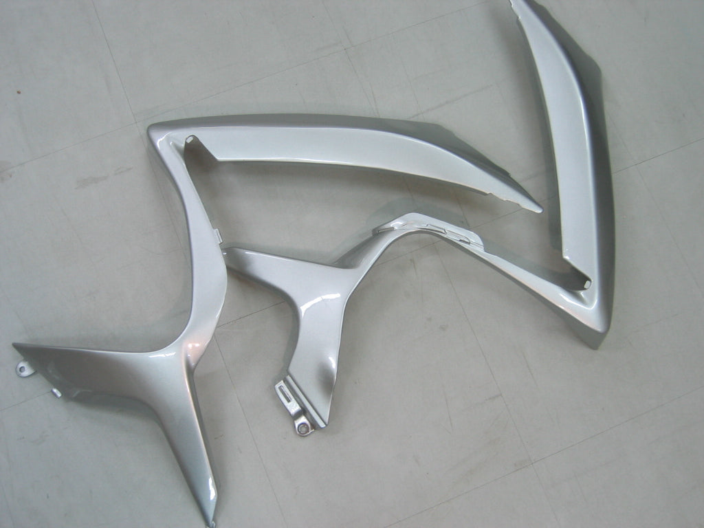 Per GSXR 600/750 2006-2007 Carrozzeria Carenatura ABS nero Stampato ad iniezione Plastica Set Generico
