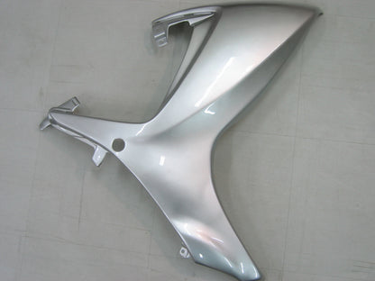Carene 2006-2007 Suzuki GSXR 600 750 Silver & Black GSXR Racing Generico