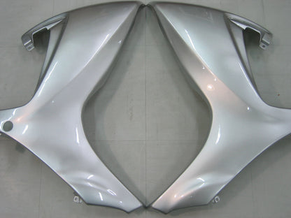Carene 2006-2007 Suzuki GSXR 600 750 Silver & Black GSXR Racing Generico