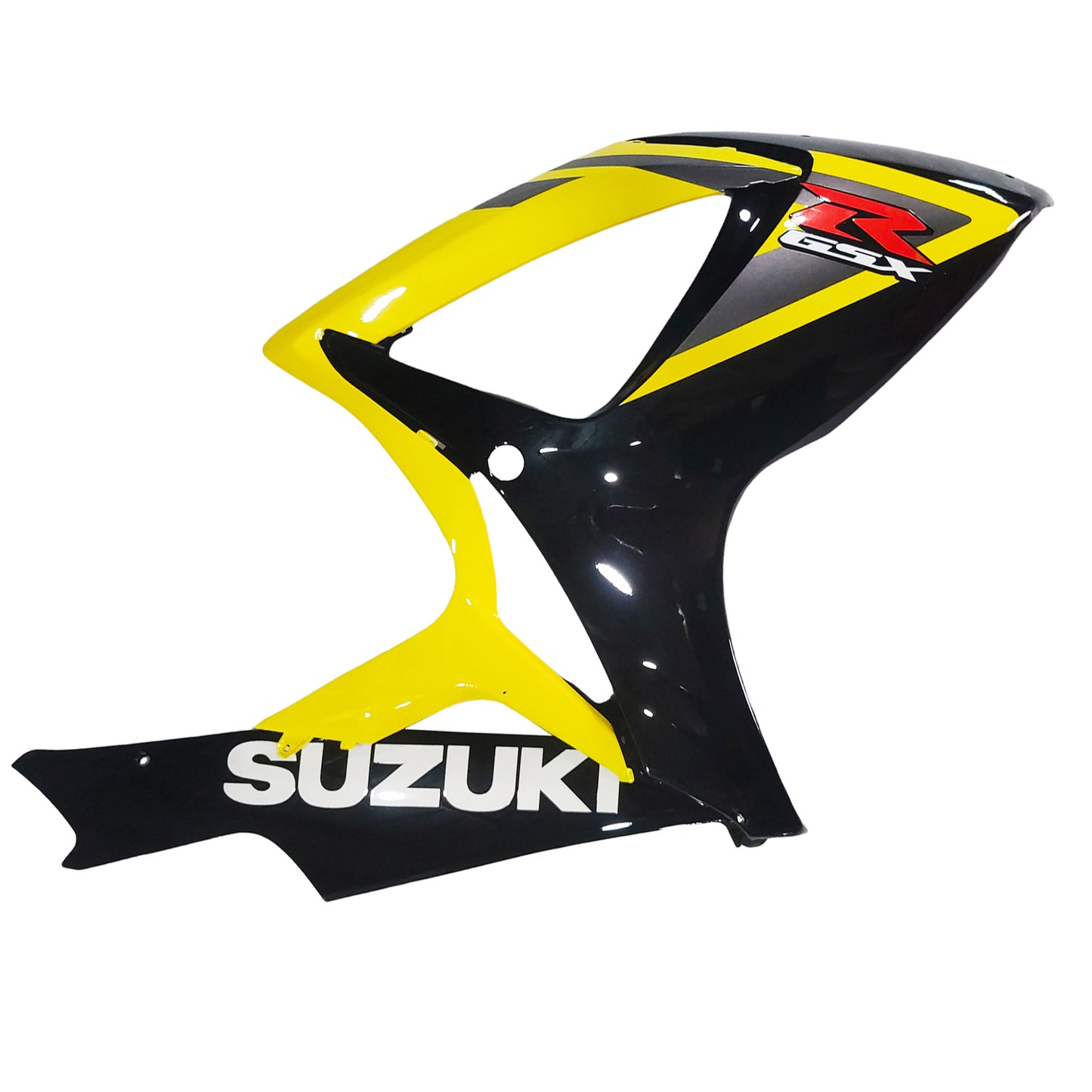Carene 2006-2007 Suzuki GSXR 600 750 Nero &amp; Giallo GSXR Racing Generico