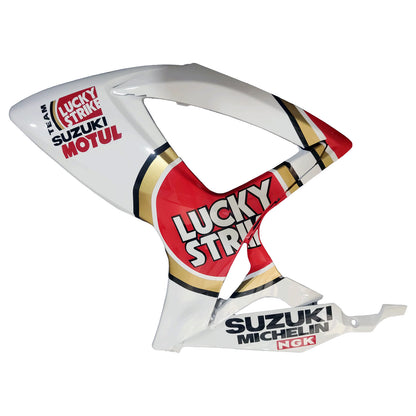 Carene 2006-2007 Suzuki GSXR 600 750 Bianco Rosso Lucky Strike Racing Generico