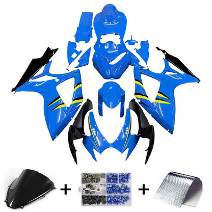 Carene 2006-2007 Suzuki GSXR 600 750 Blu Rizla Racing Generico