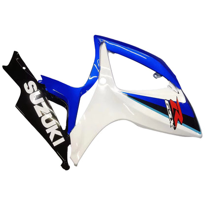 Amotopart 2006-2007 GSXR600750 Suzuki Cladding White E kit blu