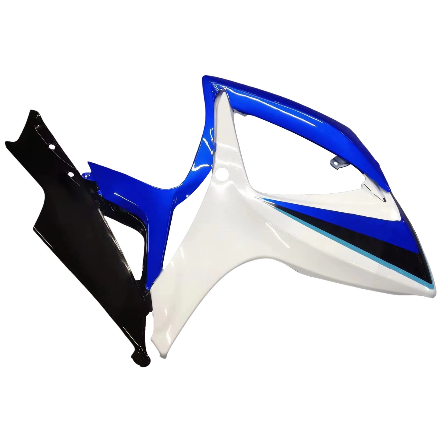 Amotopart 2006-2007 Suzuki GSXR600750 Clearing White & Blue Kit