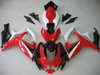 Amotopart 2006-2007 Suzuki GSXR600750 Kit rosso e nero.