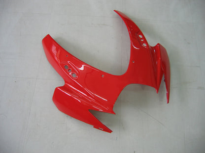 Amotopart 2006-2007 GSXR600750 Suzuki Cladding White? e kit rosso