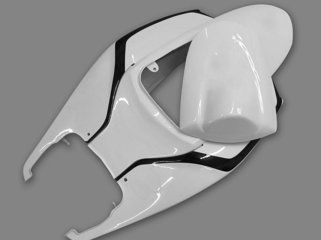 Amotopart 2006-2007 GSXR600750 SUZUKI CLADDING WHITE KIT