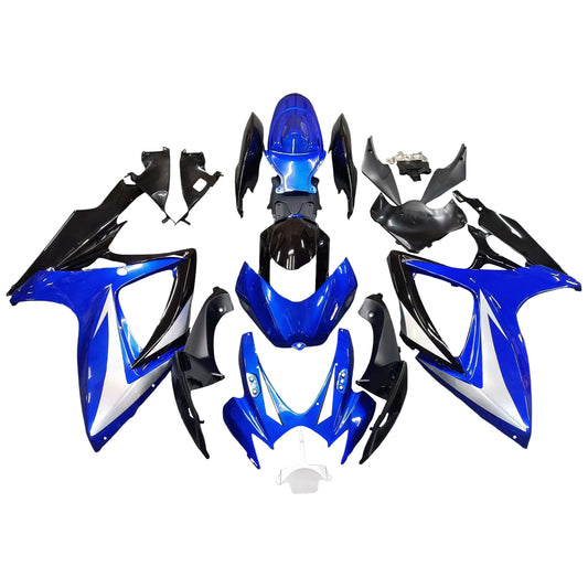 Carene 2006-2007 Suzuki GSXR 600 750 Blu &amp; Nero GSXR Generico