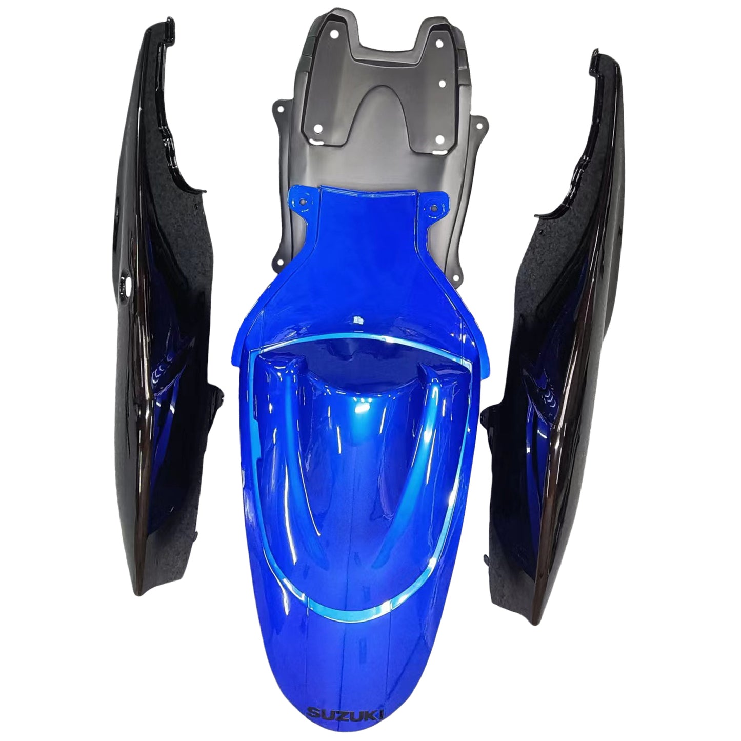 Carene 2006-2007 Suzuki GSXR 600 750 Blu &amp; Nero GSXR Racing Generico