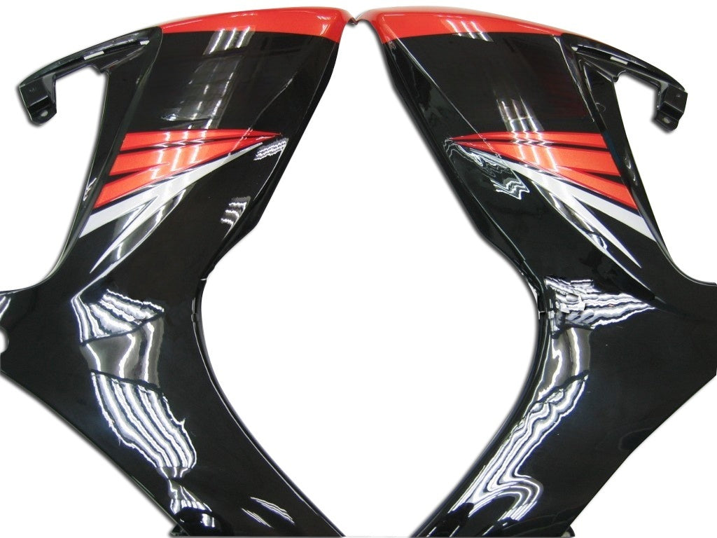 Carene 2006-2007 Suzuki GSXR 600 750 Nero & Rosso GSXR Generico