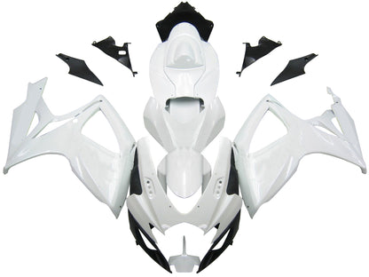 Carene 2006-2007 Suzuki GSXR 600 750 Bianco GSXR Racing Generico
