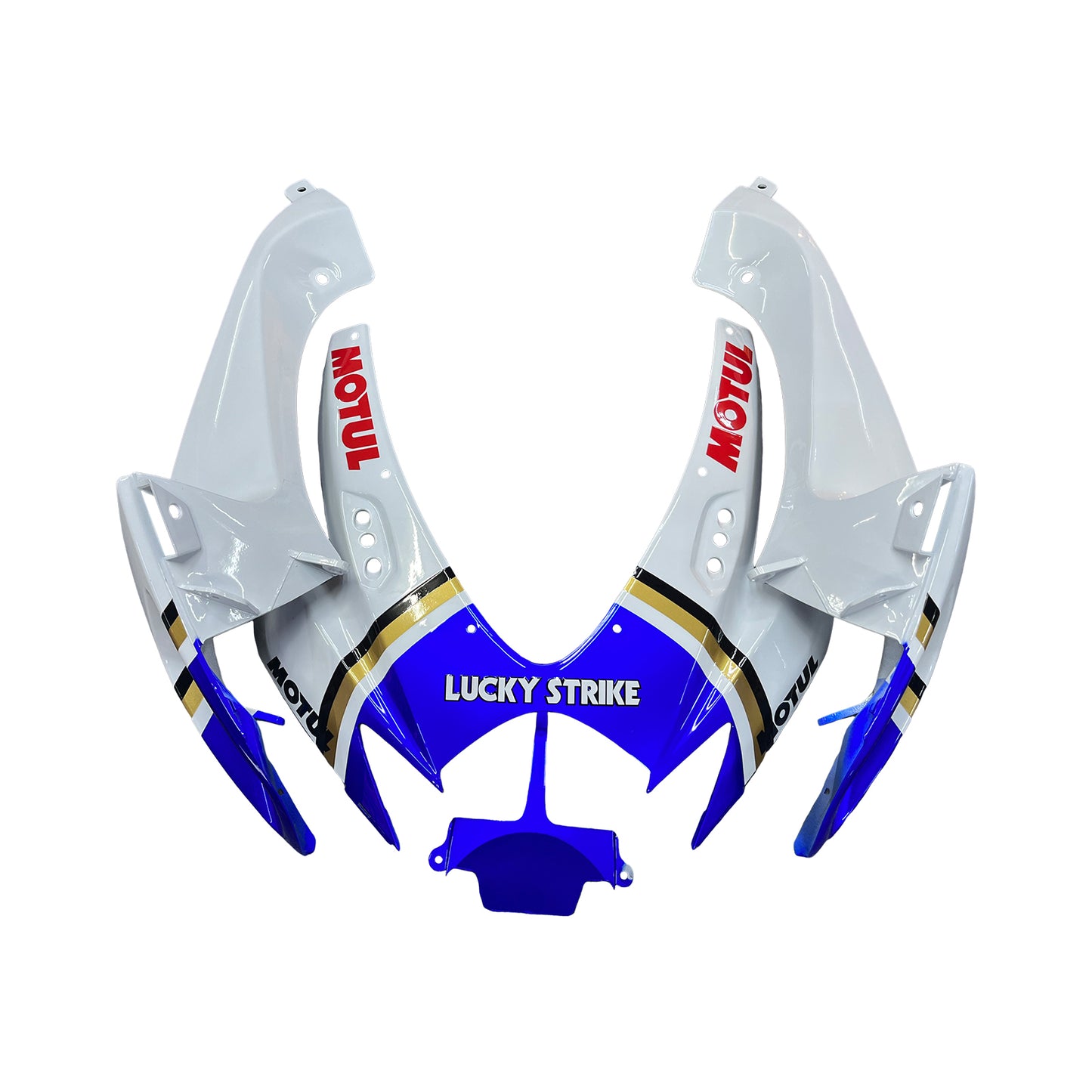 Carene 2006-2007 Suzuki GSXR 600 750 Bianco Blu Lucky Strike Generico