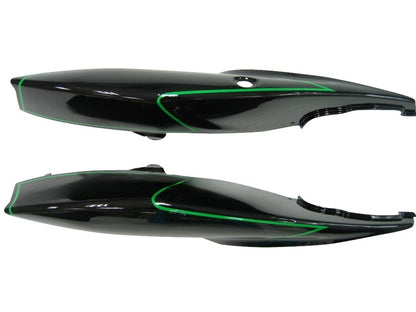 Per GSXR 600/750 2006-2007 Carrozzeria Carenatura ABS nero Stampato ad iniezione Plastica Set Generico