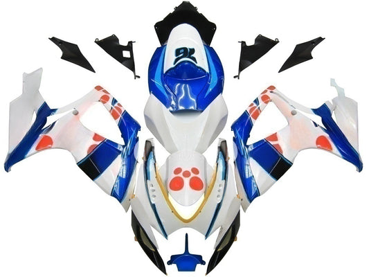 Carene GSXR 600/750 2006-2007 Carenatura per carrozzeria Set di plastiche stampate ad iniezione in ABS multicolore Generico