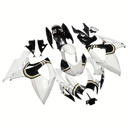 Carene 2006-2007 Suzuki GSXR 600 750 Bianco Nero Lucky Strike Racing Generico