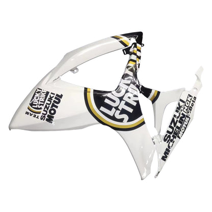 Carene 2006-2007 Suzuki GSXR 600 750 Bianco Nero Lucky Strike Racing Generico
