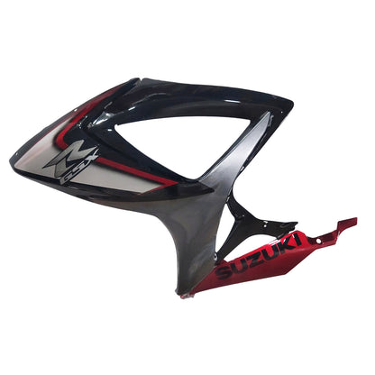 Carene 2006-2007 Suzuki GSXR 600 750 Rosso Argento Nero GSXR Racing Generico