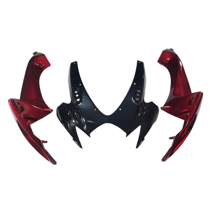 Carene 2006-2007 Suzuki GSXR 600 750 Rosso Argento Nero GSXR Generico