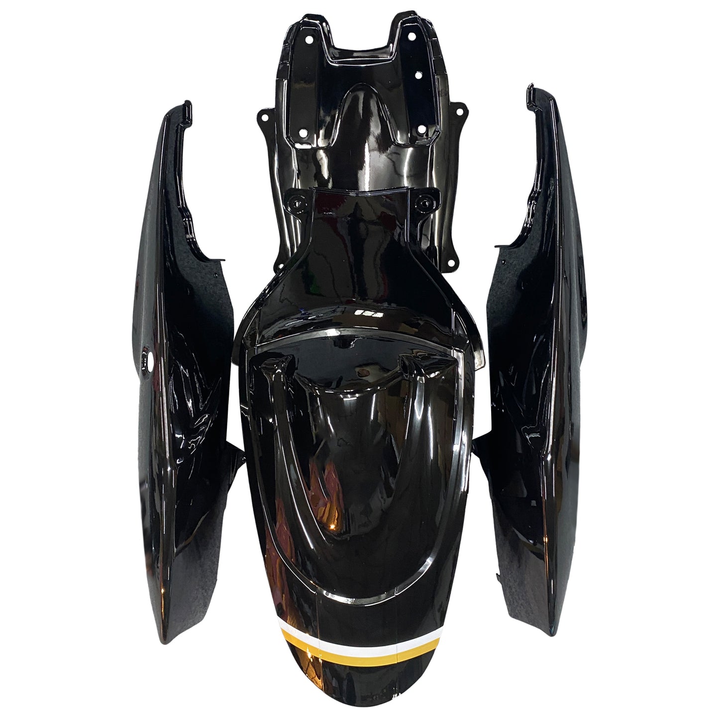 Carene 2006-2007 Suzuki GSXR 600 750 Black Gold Lucky Strike Generico