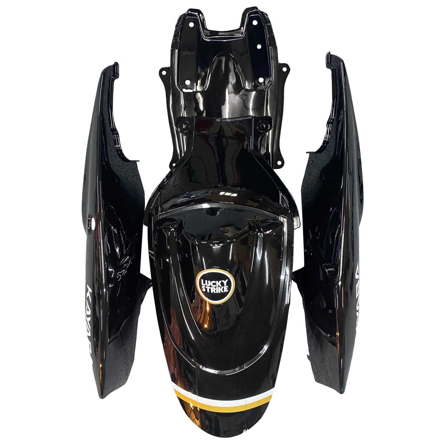 Carene 2006-2007 Suzuki GSXR 600 750 Black Gold Lucky Strike Racing Generico