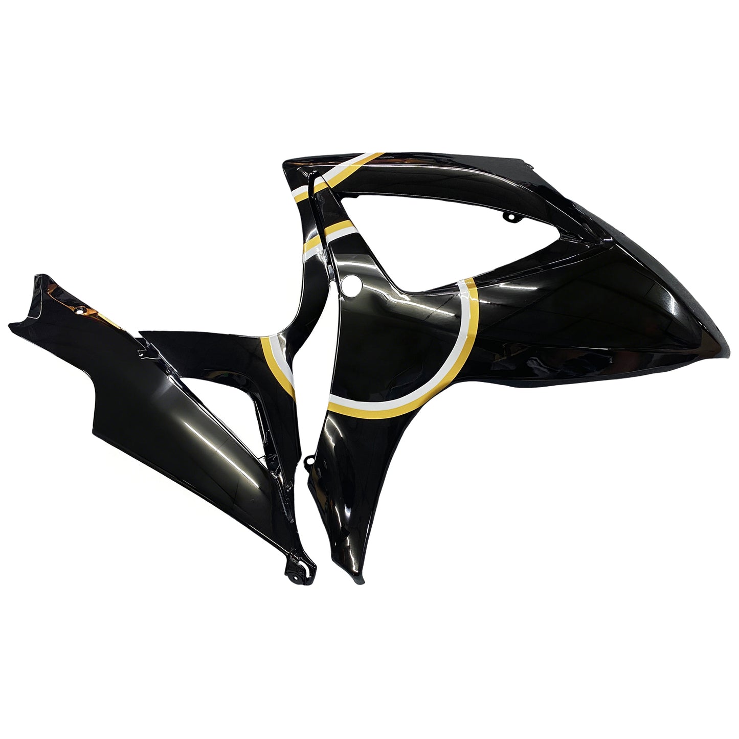 Carene 2006-2007 Suzuki GSXR 600 750 Black Gold Lucky Strike Generico